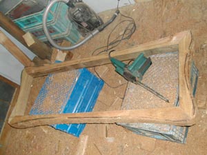 正面からみた輪郭